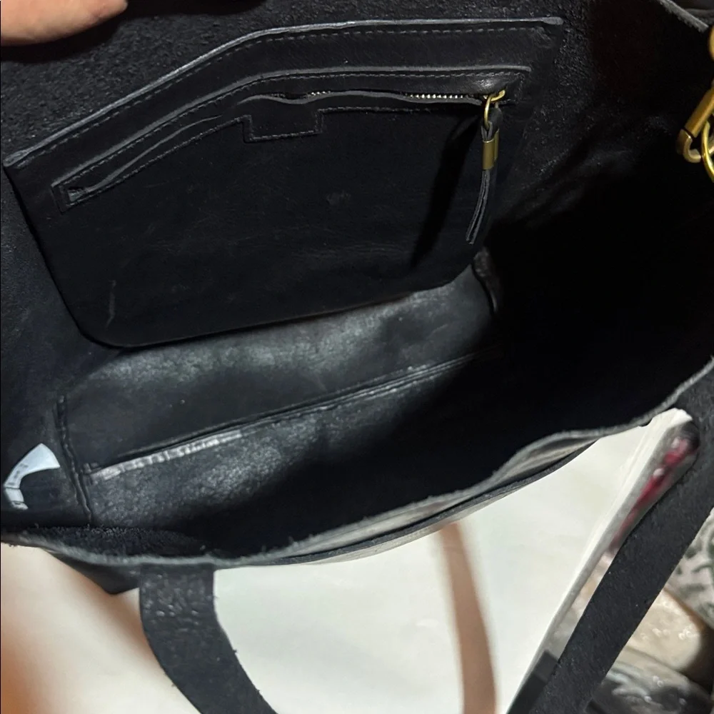 Madewell The Zip-Top Medium Transport Leather Tote - Picture 5 of 9